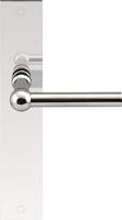 Formani FERROVIA FVL110P236SFC deurkruk L-model ongeveerd op schild blind - gepolijst RVS - thumbnail