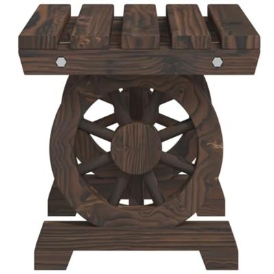 Tuinvoetenbank 40x36,5x38,5 cm massief vurenhout