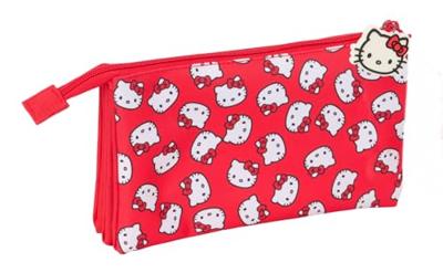 Alleshouder Hello Kitty Iconic Wit Rood 22 x 12 x 3 cm