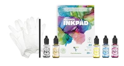 Alcoholinkt clairefontaine starterset 8-delig