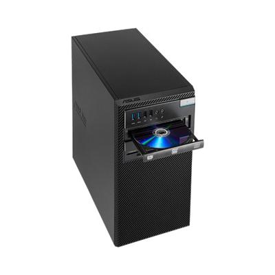 ASUS Pro Series D510MT-I54460059F DDR3-SDRAM i5-4460 Mini Tower Vierde generatie Intel® Core™ i5 8 GB 1000 GB HDD Windows 7 Professional PC Zwart
