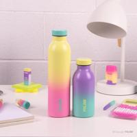 Thermosfles Milan Sunset Roestvrij staal Geel 591 ml - thumbnail