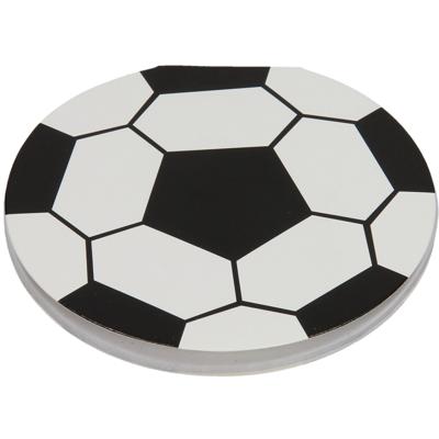 LG-Imports Notitieboekje rond voetbal, ø 8cm