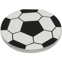 LG-Imports Notitieboekje rond voetbal, ø 8cm - thumbnail