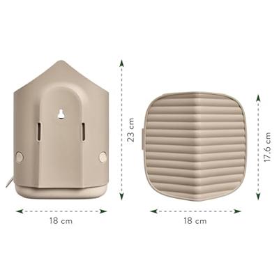 Voedersilo cosy 18 cm beige elho - Elho