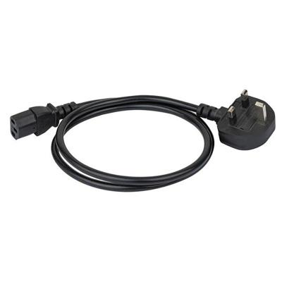 DAP 92041 UK BS13 - IEC C13 verloopkabel, 3 m DAP 92041 UK BS13 - IEC C13 verloopkabel, 3 m