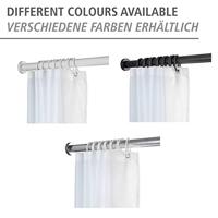 Wenko Telescopische douchestang Luz (Zwart, 70 - 115 cm) - thumbnail