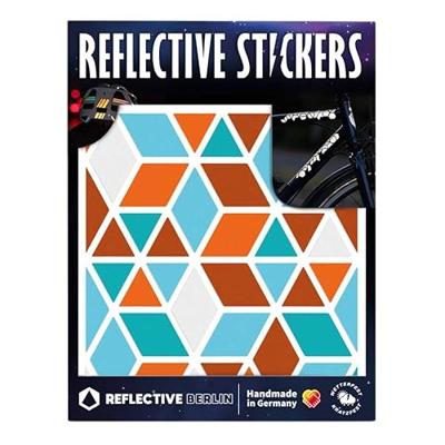REFLECTIVE BERLIN reflex-stickers "shapes" refl.sticker refl.berlin diamonds vintage