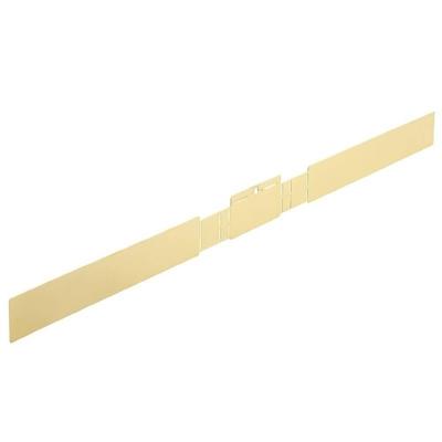 Weidmüller KLIPPON COPL 165609 1391020000 Aardingsplaat (l x b) 656 mm x 60.5 mm Messing Messing 1 stuk(s)