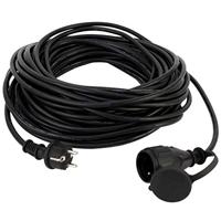 REV – Verlengkabel van 10 m voor buiten – max. 3680 W – IP44 spatwaterdicht – zwart - thumbnail