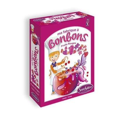 Creatieve voedselkit - SENTOSPHERE - Mini snoepfabriek - Rode bessen - Geschikt voor kinderen vanaf 7 jaar