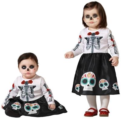 Kostuums voor Baby's Skelet Mexicaanse - Maat: 6-12 Maanden - Maat: 6-12 Maanden