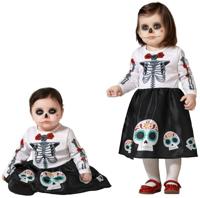 Kostuums voor Baby's Skelet Mexicaanse - Maat: 6-12 Maanden - Maat: 6-12 Maanden - thumbnail