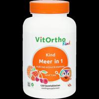 VitOrtho Kind Meer-in-1 Kauwtabletten - thumbnail
