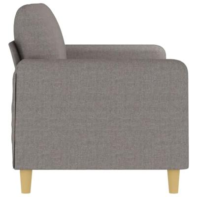 Tweezitsbank 140 cm stof taupe Tweezitsbank 140 cm stof taupe