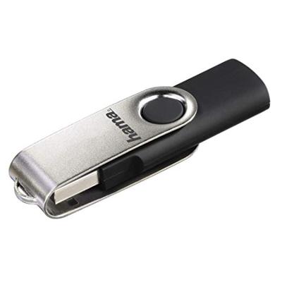 Hama USB-stick 64 GB Zwart 00104302 USB-A 2.0 Hama USB-stick 64 GB Zwart 00104302 USB-A 2.0