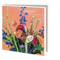 Kaartenmapje Bouquets, Anke van den Burg 10 Stuks met Enveloppen - thumbnail