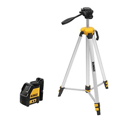 DeWALT DW088KTRI Zelfnivellerende Kruislijnlaser - 2 Stralen - Rood incl. Statief