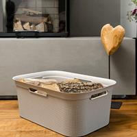 Rotho Flexibele Wasmand Brisen 41 L Cappuccino - thumbnail