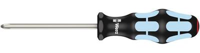 Wera 3350 Kruiskop-schroevendraaier Phillips (PH), RVS, PH 0 x 60 mm - 1 stuk(s) - 05032020001