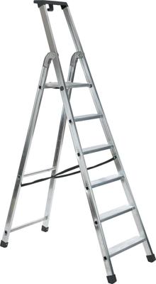 Galico industriële trapladder quadra, 6 treden