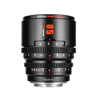 7artisans 85mm T2.1 Fuji (FX-mount) zwart