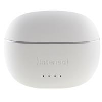 Intenso White Buds TWS True Wireless Hoofdtelefoon T302A met Active Noise Cancelling en tot 35 uur muziekweergave, klein - thumbnail