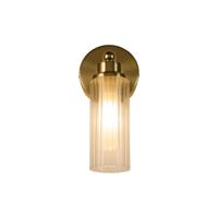 Searchlight Gouden wandlampImperial met geribbeld glas - 29981SB - thumbnail