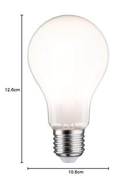 Paulmann 28649 LED-lamp Energielabel E (A - G) E27 13 W Warmwit (Ø x h) 70 mm x 126 mm 1 stuk(s) Paulmann 28649 LED-lamp Energielabel E (A - G) E27 13 W Warmwit (Ø x h) 70 mm x 126 mm 1 stuk(s)