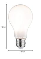 Paulmann 28649 LED-lamp Energielabel E (A - G) E27 13 W Warmwit (Ø x h) 70 mm x 126 mm 1 stuk(s) - thumbnail