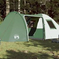 Koepeltent 6-persoons waterdicht groen - thumbnail