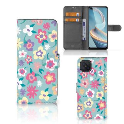 OPPO Reno4 Z Hoesje Flower Power OPPO Reno4 Z Hoesje Flower Power