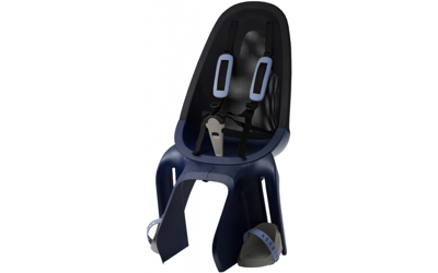 Qibbel air achterzitje frame bevest. denim blauw