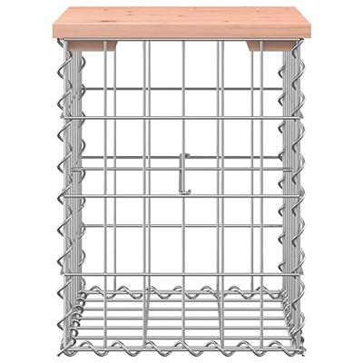 Tuinbank schanskorfontwerp 33x31x42 cm massief douglashout