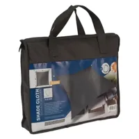 Soellaart Schaduwdoek Vierkant 3M Tarp Grijs - thumbnail