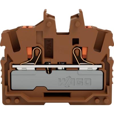 WAGO 2252-301/000-014 Doorgangsklem 100 stuk(s)
