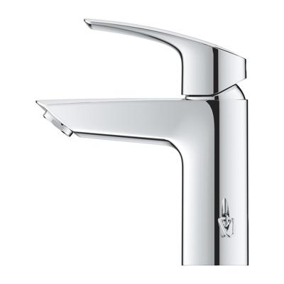 GROHE Eurosmart waterbesparende wastafelkraan s-size met ketting chroom 23372003 GROHE Eurosmart waterbesparende wastafelkraan s-size met ketting chroom 23372003