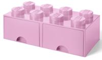 Room Copenhagen LEGO Brick Drawer 8 Roze opbergdoos - thumbnail