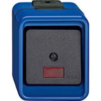 Merten 375998 Tuimelknop Compleet Blauw 1 stuk(s) - thumbnail