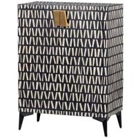 WOOOD Opbergkast 'Menne' Mangohout, 108 x 81cm - thumbnail