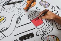 Creatieve marker sharpie 12st assorti - thumbnail