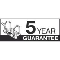 Leitz WOW ordner ijsblauw, rug van 5 cm - thumbnail