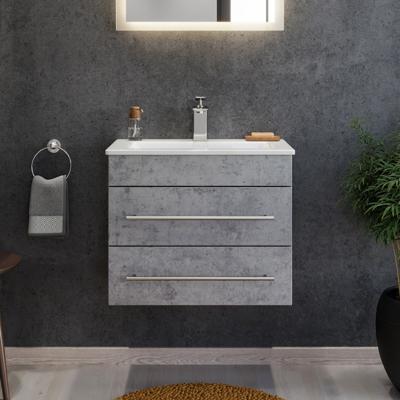 Saniclear Bianca badkamermeubel 60cm beton