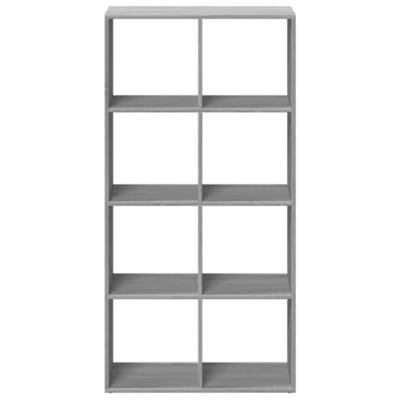 Kamerscherm / boekenkast 69,5x29x137,5 cm hout grijs sonoma eik