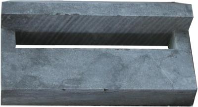 Hardstenen inbouw brievenbus Liggend