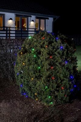 LED lichtnet feestverlichting multicolor