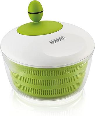 Leifheit slacentrifuge 4 liter wit lime