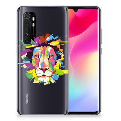 Xiaomi Mi Note 10 Lite Telefoonhoesje met Naam Lion Color Xiaomi Mi Note 10 Lite Telefoonhoesje met Naam Lion Color