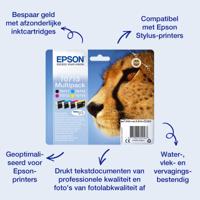 Epson inktcartridge T0712, 345 pagina's, OEM C13T07124012, cyaan - thumbnail