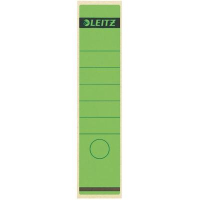 Leitz rugetiketten, zelfklevend, ft 6,1 x 28,5 cm, pak van 10 stuks, groen